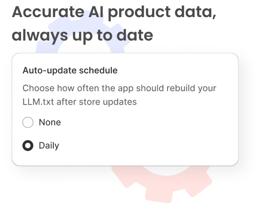 Accurate AI Product Data, Always Up To Date